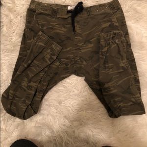 Like New Camo Joggers